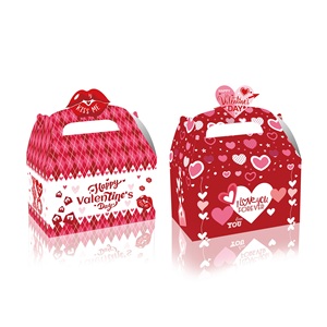 12 Cajas de Papel para Dulces con Diseño de Labios y la Frase '<span class=keywords><strong>Kissme</strong></span>' para el Día de San Valentín, Cajas de Regalo para Fiestas - Product Image 6
