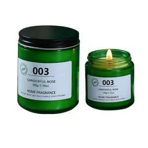 Fabricantes de velas de cera de soja personalizadas Juego de velas de cera de soja de lujo perfumadas con logotipo y embalaje para <span class=keywords><strong>reventa</strong></span> - Product Image 5