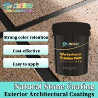 Revêtement en pierre naturelle résistant aux chocs, durable, Limeijia, pour colonnes décoratives de centre commercial, couche protectrice haute performance