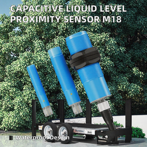 NPN PNP NC NO 10-30VDC 5-15mm <strong>Capacitive</strong> Switch Proximity <strong>Sensor</strong> for Liquid <strong>Level</strong> Detection Feed Water <strong>Level</strong> <strong>Sensor</strong> for M18 - Product Image 2