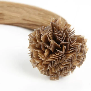 Jasmine Beauty K Tips Remy Hair Extensions Human Hair Double Drawn Keratin Virgin Keratin Hair Extension Wholesale Pre-Bonded - Product Image 4