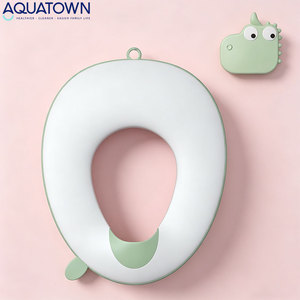 Asiento de entrenamiento para ir al baño para bebés y niños pequeños, antideslizante, cómodo, nuevo diseño, venta al por mayor, fabricante OEM ODM - Product Image 1