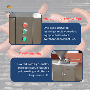 Hochwertige Wurst puffer Maschine Wurst hersteller Maschine Produktions linie - Product Image 2