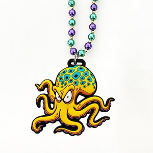 Medallas Deportivas Personalizadas de Silicona con Diseño de Animales de Dibujos Animados en 3D, Medallas de Silicona PVC Personalizadas con Cuentas de Plástico de Colores - Product Image 1