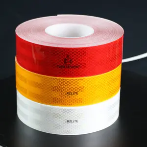 Diamond Grade E8 Truck Reflector Tape Warning And Safety Reminder Marking Reflective Conspicuity Sticker For Vehicle