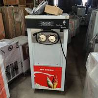 Volautomatische 20 ~ 28l/H Verwijderbaar Met Katrol Commerciële Softijs Maker Prijs Ijs Maken Machine Voor Het Bedrijfsleven