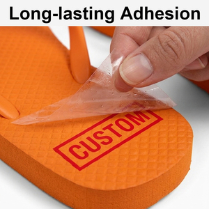 Chanclas de Verano al por Mayor con Logotipo Personalizado, MOQ Bajo de 10 Pares, Duraderas, con Impresión por Transferencia en Frío, Impermeables, Ligeras, Transpirables, con Plataforma - Product Image 2