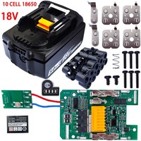 Pour Makita BL1860 18V Batterie Li-ion 10 cellules 18650 Fabriquée en Chine