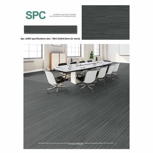 Revêtement <span class=keywords><strong>de</strong></span> sol SPC (Stone-Plastic Composite) moderne et minimaliste, aspect bois, antidérapant, résistant à l'usure, système <span class=keywords><strong>de</strong></span> pose clipsable sans colle, pour la rénovation <span class=keywords><strong>de</strong></span> maisons et les bureaux - Product Image 3