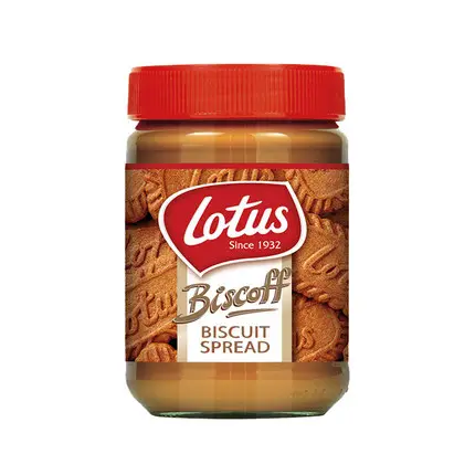 Lotus and Bean Coffee caramel biscuit spread with creamy 400g breakfast baking sauce