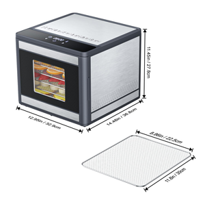 Déshydrateur alimentaire économique de la série SG-D4007 avec des fonctionnalités haut de gamme et des plateaux en acier inoxydable - Product Image 3