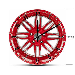 <span class=keywords><strong>Reloj</strong></span> de pared de neumáticos de estilo europeo, <span class=keywords><strong>reloj</strong></span> silencioso de <span class=keywords><strong>coche</strong></span> acrílico creativo, <span class=keywords><strong>reloj</strong></span> de decoración para dormitorio y sala de estar - Product Image 5