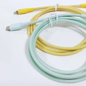 Pd 18w快速充电器电缆原装芯片Mfi认证Usb C型电缆为苹果Ipod制造