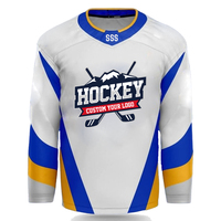 Maillot de Hockey de haute qualité, couleur arc-en-ciel, blanc, rose, officiel, Gretzky