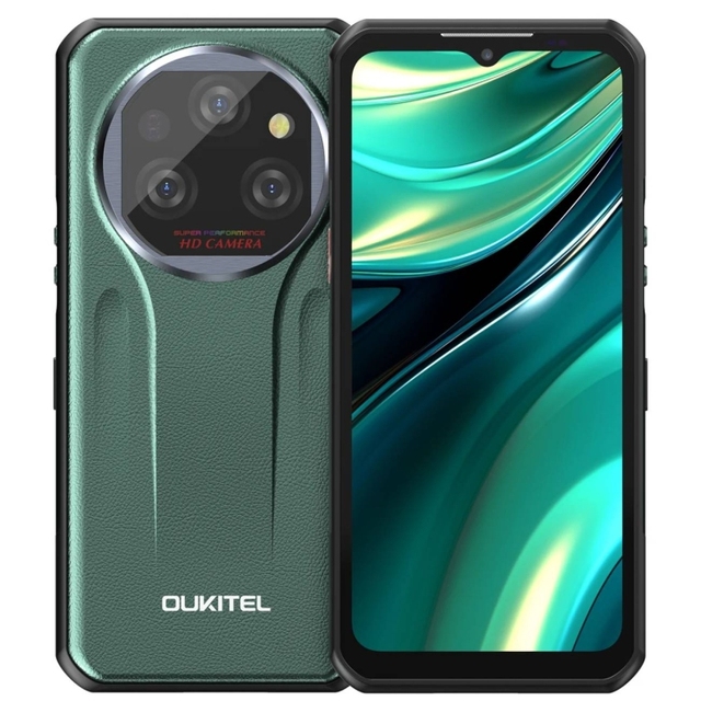 Global Version Oukitel WP39 5G Rugged Phone 6.6 Inch 6GB+256GB Night Vision Android 14 11000mAh Battery NFC 5G Smartphone Phones