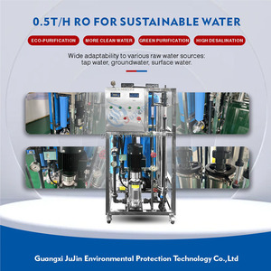 Système de purification d'eau par osmose inverse entièrement automatique 500 L/H pour eau potable directe, personnalisable - Product Image 4