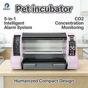 Incubateur vétérinaire intelligent pour animaux de compagnie EUR VET, incubateur pour chiots avec température réglable - Product Image 1