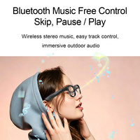 Lunettes Intelligentes AI avec Enregistrement Vidéo 4K 20MP, Stabilisation 6 Axes, Micro ENC, Haut-parleur à Conduction Osseuse, Assistant Vocal et Caméra Sportive