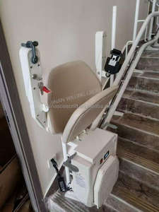 160kg 120kg Capacité de charge Ascenseur d'<span class=keywords><strong>escalier</strong></span> confortable <span class=keywords><strong>pour</strong></span> escaliers droits/incurvés - Product Image 5