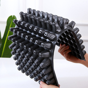 Seedling Trays Rectangle With Drainage Hole For Tomatoes Peppers Succulents <b>Vegetables</b> Hydroponic Containers - Product Image 2