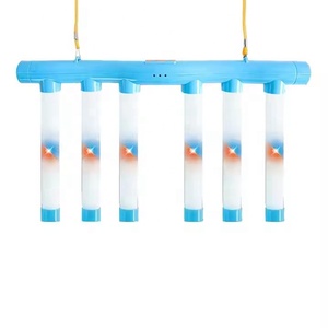 2025 mới nhất trẻ em phản ứng đào tạo thanh đồ chơi điện phản xạ thách thức trò chơi đầy màu sắc đèn RC bắt Gậy cho quà tặng - Product Image 5