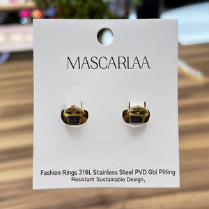 แหวนแฟชั่น สแตนเลสสตีล 316L ชุบทอง PVD ทนทาน ดีไซน์ยั่งยืน - Product Image 3