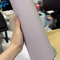 Film de protection en vinyle PET PVC super mat gris violet brumeux, autocollants pour moto du fabricant Novawrap