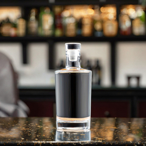 Chai rượu thủy tinh rỗng giá tốt, dung tích 200ml, 375ml, 500ml, 750ml, 1000ml, có nút chai, dùng đựng vodka, whiskey, gin - Product Image 4