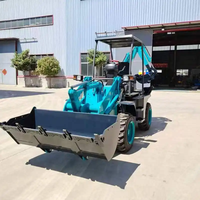 EPA EURO5 Backhoe Loader yang Dapat Diderek, Mini Backhoe Traktor, Loader Besar untuk Dijual