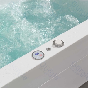 <span class=keywords><strong>Baignoire</strong></span> intérieure de luxe originale d'usine baignoires et bains à remous de massage en acrylique pour 2 personnes - Product Image 6