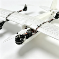 Avion FPV à aile fixe personnalisé, 4 moteurs brushless, avion RC en EPP, longue portée, vue à la première personne, prêt à voler pour adultes