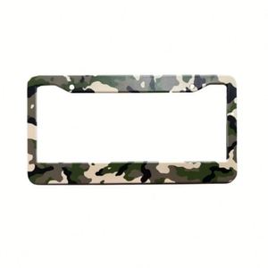 Cubierta de Marco de Coche con Camuflaje Premium y Logotipo Personalizado, Marcos de Matrícula Personalizados - Product Image 1