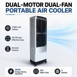 Refroidisseurs d'air portables JHCOOL 7500cmh pour la maison, <span class=keywords><strong>climatiseurs</strong></span> portables - Product Image 2
