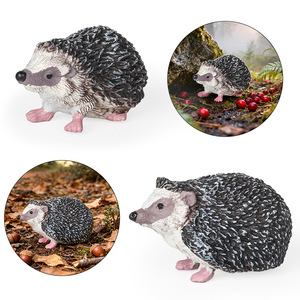 yxs Solid Hedgehog Jouet pour enfants, modèle de simulation de faune sauvage, Jungle Spiny mouse, Stealing melon badger, Ornement cognitif - Product Image 5
