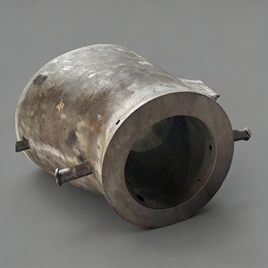 Cornet <span class=keywords><strong>de</strong></span> gouvernail marin en acier allié ZG270-500/DH36/EH36 moulé sur mesure pour navires fluviaux et océaniques - Product Image 1