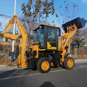 Trung Quốc Mini backhoe lật máy xúc 1 tấn 2t 2.5 tấn phía trước backhoe <span class=keywords><strong>loader</strong></span> mô hình bánh xe để bán - Product Image 2