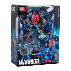 Figura de Acción Robótica Coleccionable 2 en 1, Juguete de Personaje Móvil de Plástico, Robots Premium Ensamblados, Juguetes Modelo - Product Image 6