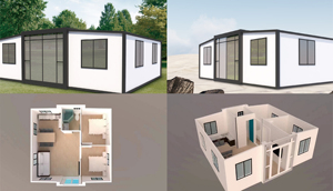 Maisons conteneurs extensibles, design moderne, isolation écologique, acier aluminium haute résistance, utilisation pour appartement, maison, bureau, garantie 5 ans - Product Image 6