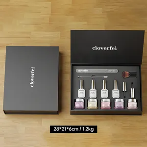 Cloverfei Nieuwe Nail Art Kits Professionele Set 2024 Nagel Poeder Dip Set Dip Poeder Poeder Nail Kit Set Box