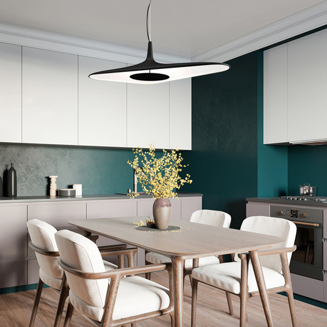 Postmodern Minimalist Pendant Lamp Nordic Danish Art Bar Exhibition Hall Lighting Italian Irregular Design Middle Dining Table