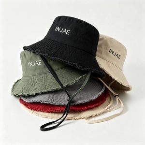 Casquette de golf brodée INJAE en coton, réglable, unisexe, avec logo personnalisé, style bob, vente en gros, OEM, ODM, fabriquée au Vietnam - Product Image 5