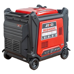 Senci <b>Silent</b> <b>Generator</b> 18kW 20kW Gasoline <b>Generator</b> 230V 400V with Handle Wheels - Product Image 3