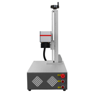Nouvelle machine de marquage laser CO2 portable 20W mini à fibre optique pour métaux/non-métaux, prend en charge les formats DXF/PLT/BMP/AI, CNC, refroidie par air, haute performance