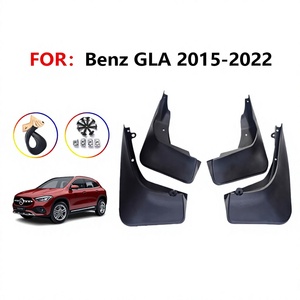 บังโคลนยางรถยนต์พลาสติกสีดำสำหรับรถยนต์เมอร์เซเดส-เบนซ์ GLA รุ่นปี 20-24 - Product Image 5