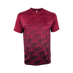 Maillot de football à manches courtes respirant imprimé par sublimation personnalisé pour les vêtements de sport - Product Image 1