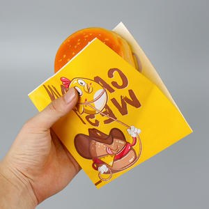 ถุงกระดาษสำหรับห่ออาหารจานด่วน,ถุงกระดาษกันน้ำมันทอดกรอบเฟรนช์ฟรายส์ - Product Image 5