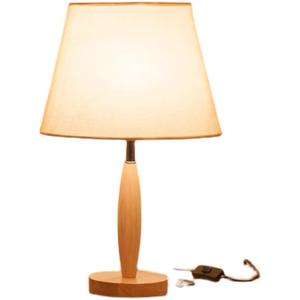 Lámpara de Mesa de Madera Maciza de Estilo Nórdico para Dormitorio o Estudio, Regulable con Control Remoto, Diseño Creativo, Personalizado, Minimalista y Moderno - Product Image 4