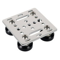 Bagian Printer 3D untuk 2020 v-slot profil aluminium cocok Set Plat Gantry V katrol pelat geser Khusus