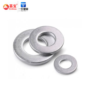Tùy chỉnh chất lượng cao hợp kim nhôm Đồng bằng máy giặt Miếng Đệm Phẳng máy giặt Gasket kim loại Gasket kim loại lưu giữ M2-M14 - Product Image 6