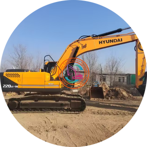 Corée du Sud Original Hyundai 220LC-9S 22 tonnes pelle sur chenilles pelle d'occasion avec de faibles heures de travail prix - Product Image 1